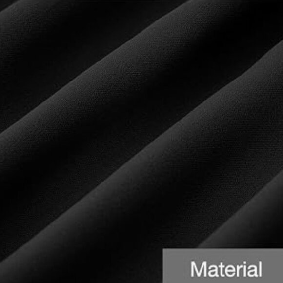 Crew Neck Smocked Maxi Dress — Black | Medium - Picture 6 of 16